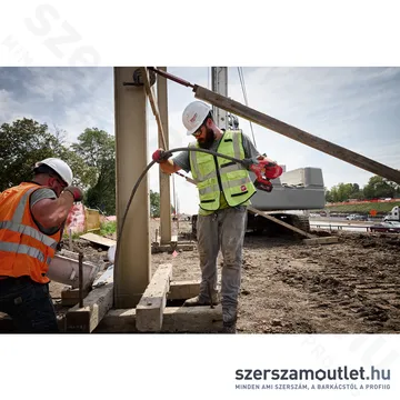 MILWAUKEE M18 FCVN24-551 Akkus tűvibrátor 2,4m-es ostorral (1x5,5Ah/18V) (4933479600)