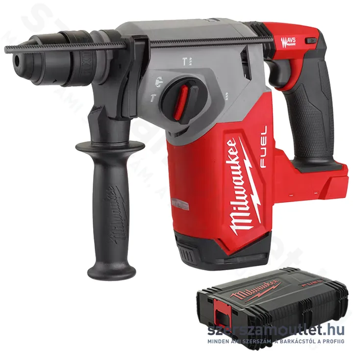 MILWAUKEE M18 FHX-0X Akkus fúró-vésőkalapács FIXTEC tokmány, HD koffer (18V) (Akku és töltő nélkül!)