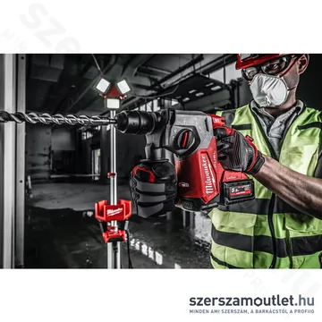 MILWAUKEE M18 ONEFHX-552X Akkus fúró-vésőkalapács FIXTEC tokmánnyal, HD kofferben (2x5,5Ah/18V)