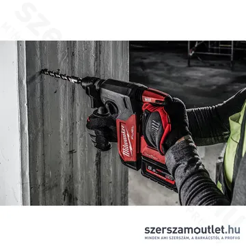 MILWAUKEE M18 ONEFHX-552X Akkus fúró-vésőkalapács FIXTEC tokmánnyal, HD kofferben (2x5,5Ah/18V)