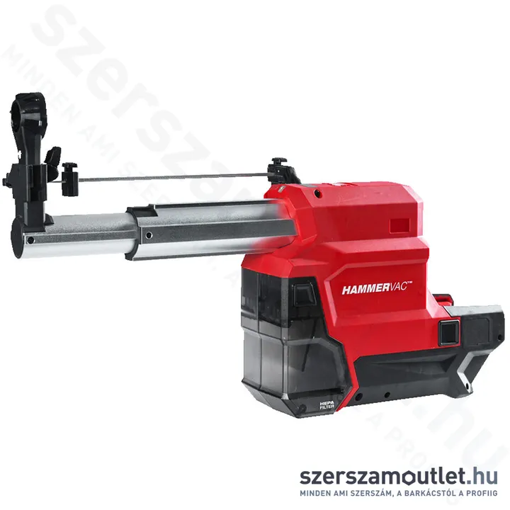 MILWAUKEE M18 FPDDEXL-0 Univerzális porelszívó AUTOPULSE funkcióval 32mm-es fúrókalapácsokhoz