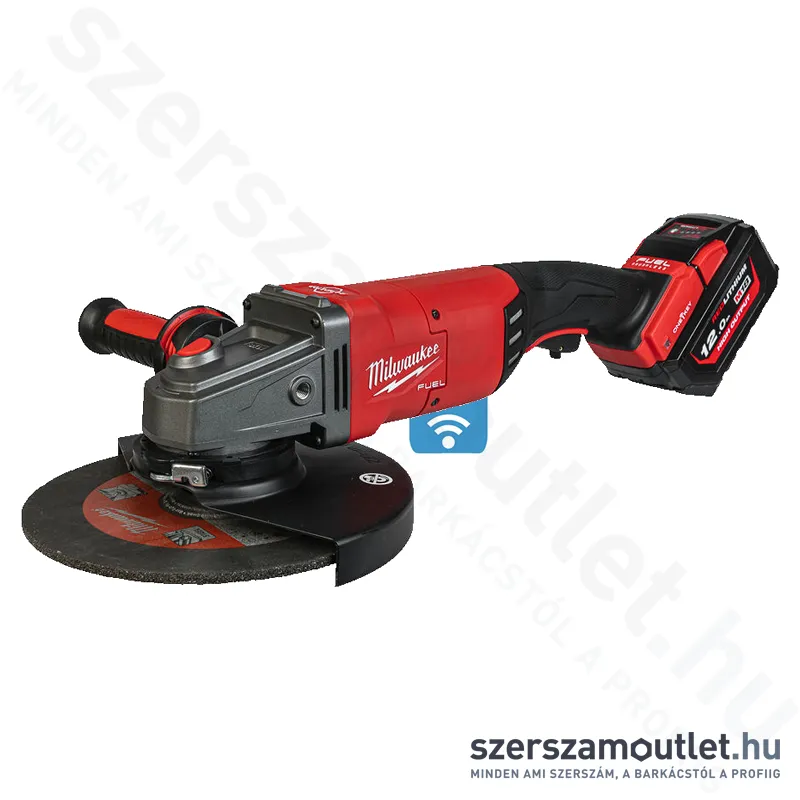 MILWAUKEE M18 ONEFLAG230XPDB-122C Akkus sarokcsiszoló 230mm, kofferben (2x12Ah/18V)