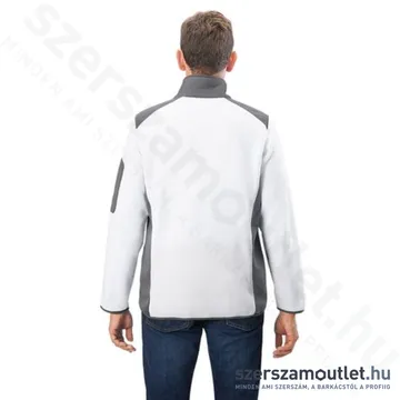 FLEX TF WHITE S MEN Akkus fűthető gyapjú polár pulóver (S) (10,8V/18V) (Akku és töltő nélkül!)