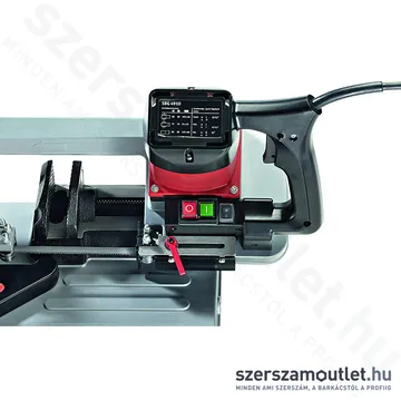 FLEX SBG 4910 Fémvágó szalagfűrész, elfordítható +3db fűrésszalag +mágneses befogópofa (406.236)