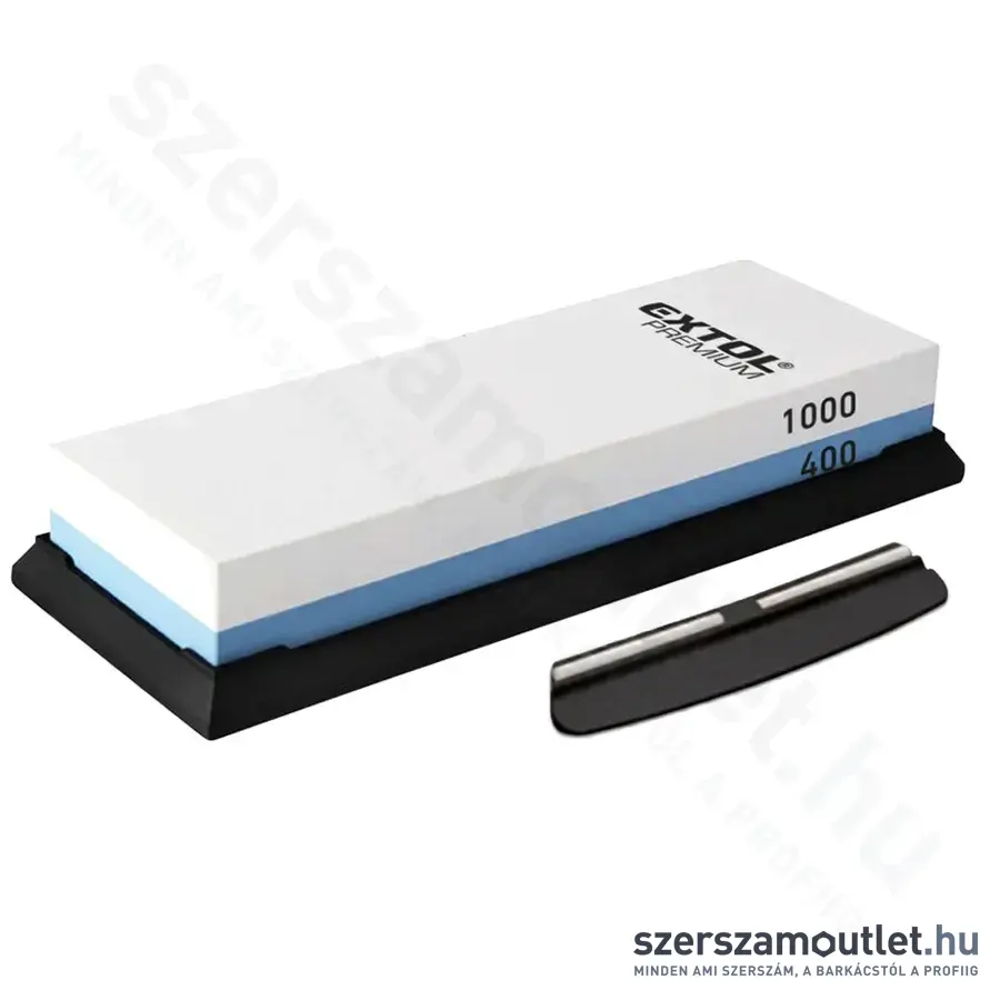 EXTOL Késélező, kétoldalas P400/P1000
