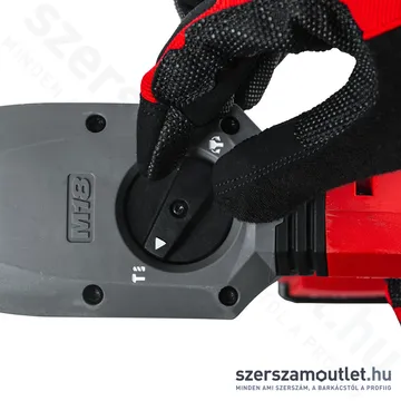 MILWAUKEE M18 ONEFHXDEL-552C Akkus fúró-vésőkalapács FIXTEC, porelszívóval kofferben (2x5,5Ah/18V)