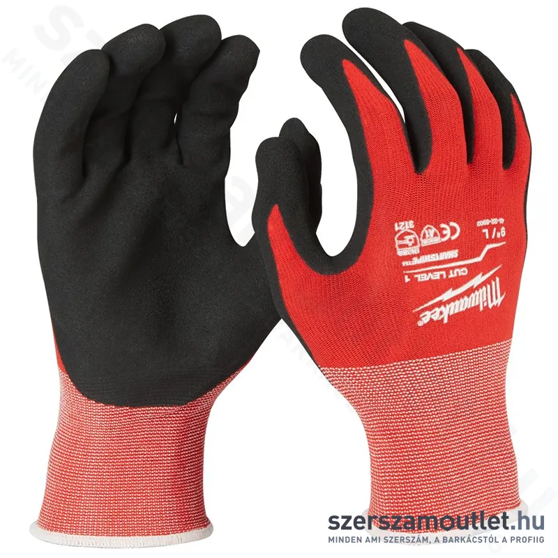 MILWAUKEE Vágásbiztos kesztyű (1/A vágási szint) S/7