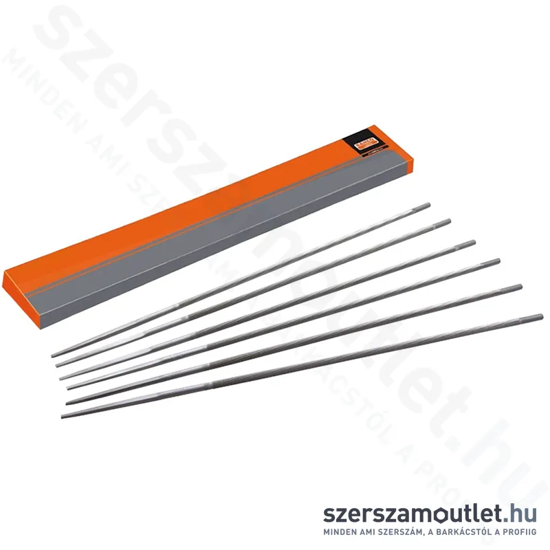 BAHCO Láncfűrész reszelő, kerek 200x4,8mm (6db) (168-8-4,8-6)