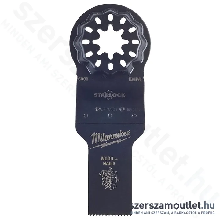 MILWAUKEE MULTITOOL STARLOCK Keskeny merülő fűrészlap 20x34mm (szögesfához) (48906000)