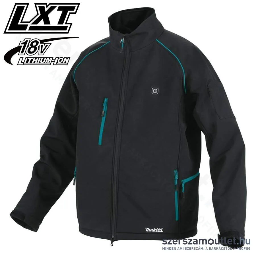 MAKITA DCJ205Z Fűthető kabát M [Fekete] (14,4V / 18V LXT Li-ion) (Akku és töltő nélkül!)