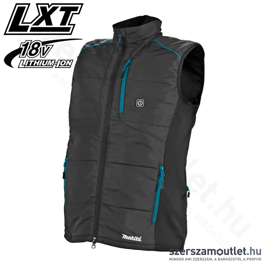 MAKITA DCV202Z Fűthető mellény S [Fekete] (14,4V / 18V LXT Li-ion) (Akku és töltő nélkül!)