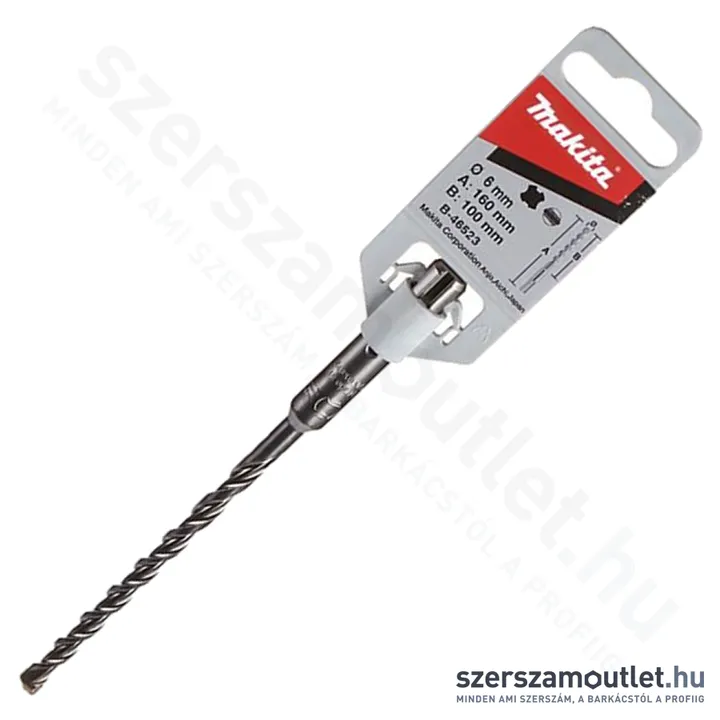 MAKITA SDS-Plus V-plus fúrószár 6x160/100mm (B-46523) (P-29262)