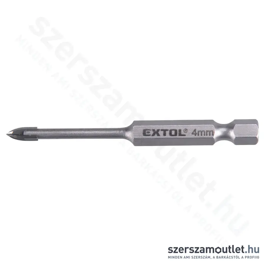 EXTOL Üveg és csempefúró 4x70mm