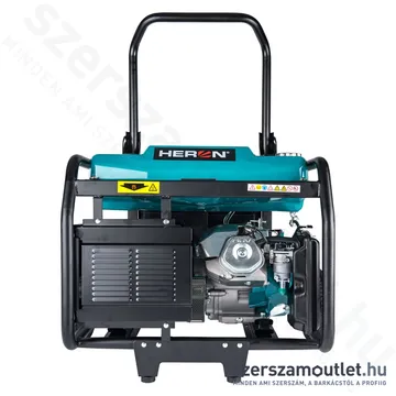 HERON Benzinmotoros áramfejlesztő 8,0kVA