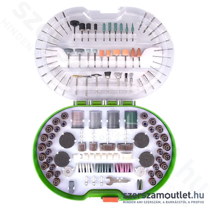 EXTOL Mini köszörű, csiszoló és polírozó készlet 276 részes