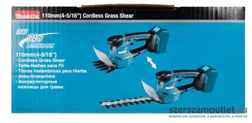MAKITA DUM111SYX Akkus sövényvágó 1db(18V 1,5Ah)akku+töltő