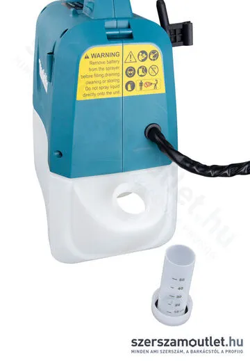 MAKITA DUS054Z Akkus 5L kerti permetező (18V) (Akku és töltő nélkül!)