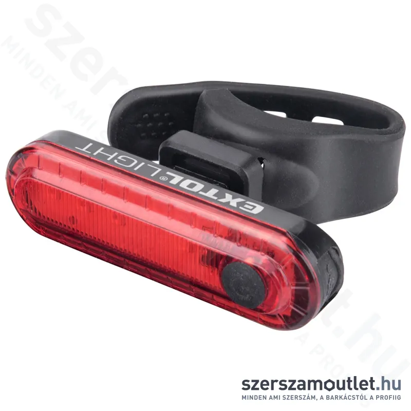 EXTOL Biciklis LED lámpa (hátsó) (30lm)