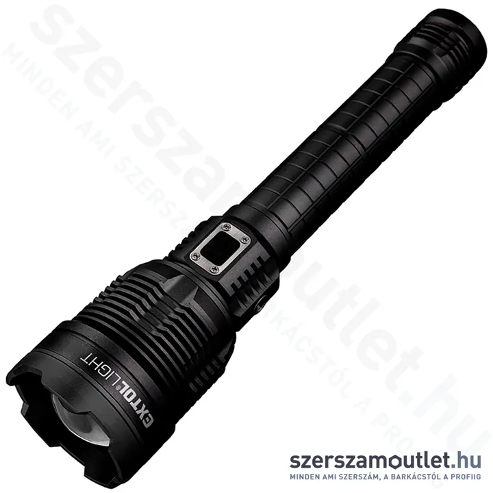 EXTOL LED zseblámpa, USB újratölthető (8000lm)