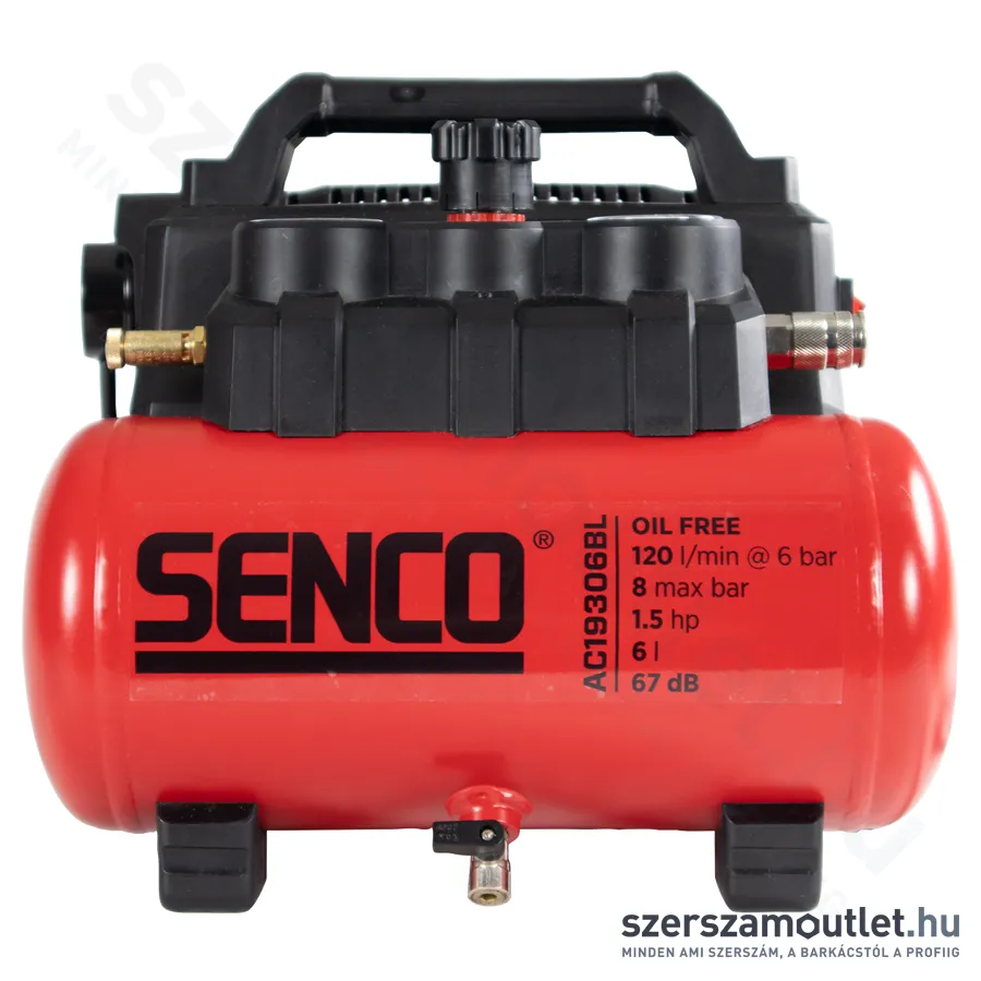 SENCO AC19306BL Black Label kompresszor (230V/6L) (AFN0036EU)
