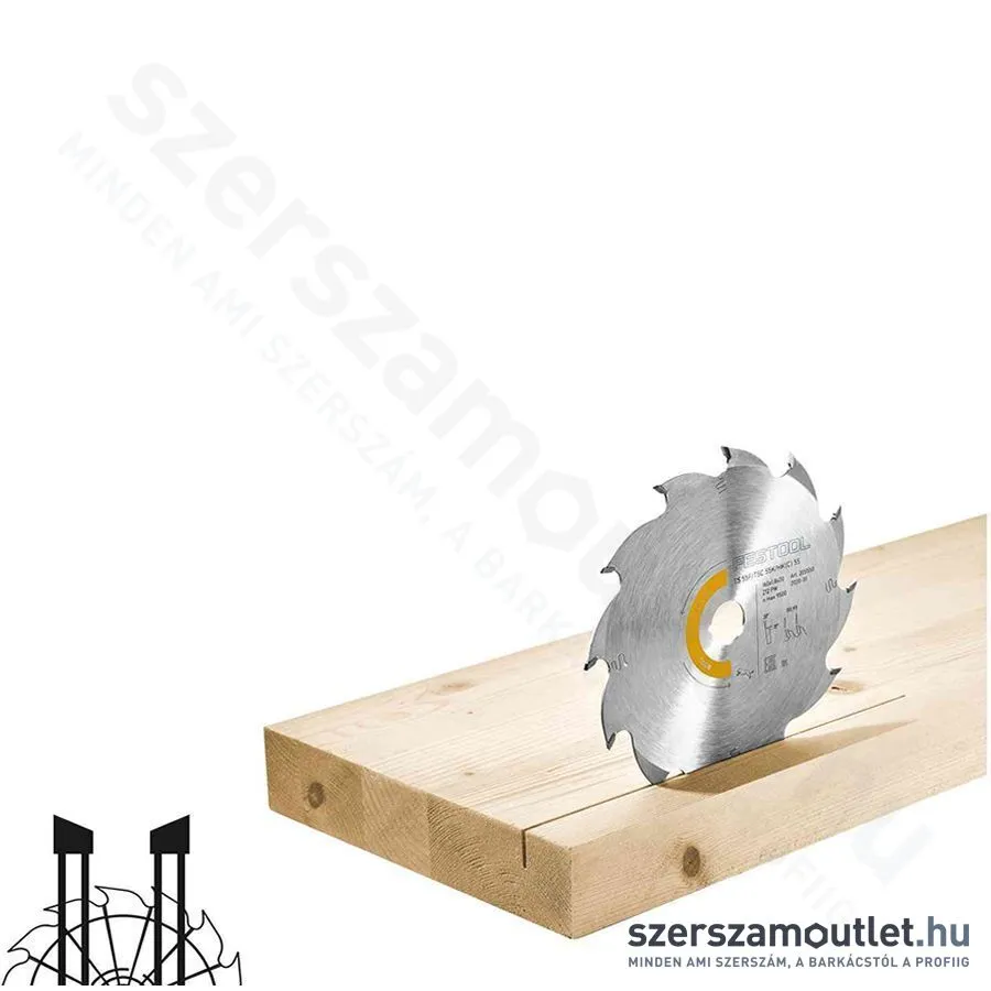 FESTOOL körfűrészlap WOOD RIP CUT HW 160x1,8x20 PW12