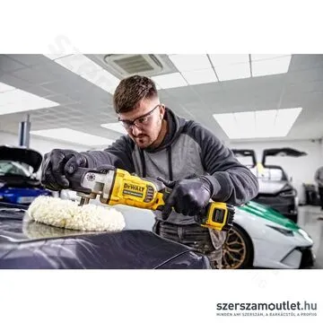 DEWALT DCM849N-XJ Akkus polírozó szénkefementes (18V/180mm) (Akku és töltő nélkül!)