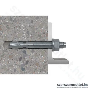 FISCHER FBN II 16/50 Alapcsavar | cinkkel galvanizált M16x105mm [1db] (45565)