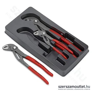 KNIPEX Cobra Vízpumpafogó készlet 180/250/300mm 3db-os (00 20 09 V02)