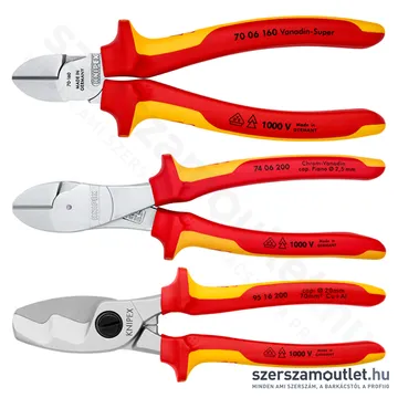 KNIPEX Vision24 Szerszámos koffer VDE szerszámokkal 20db-os (00 21 20)
