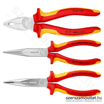 KNIPEX Vision24 Szerszámos koffer VDE szerszámokkal 20db-os (00 21 20)