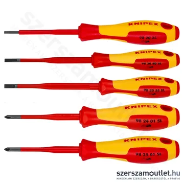 KNIPEX Vision24 Szerszámos koffer VDE szerszámokkal 20db-os (00 21 20)