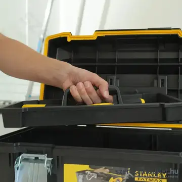 STANLEY FatMax 23" szerszámosláda, alu csatos, vízhatlan