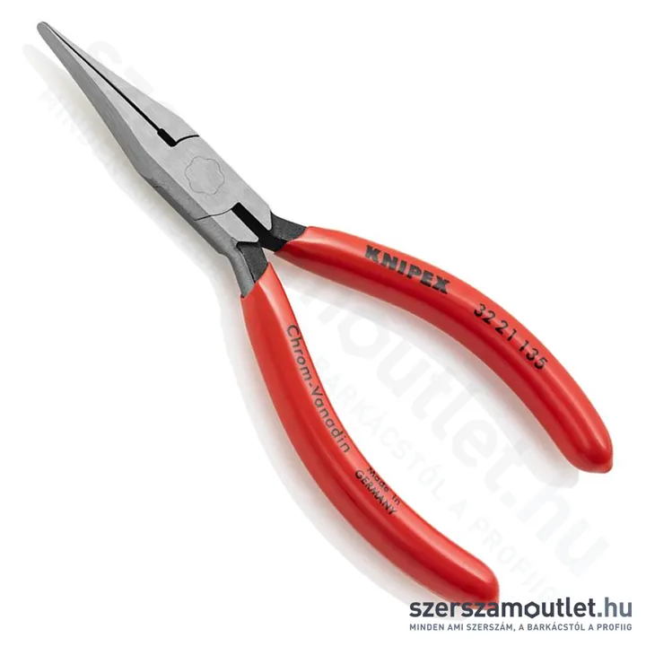 KNIPEX Jusztírozó fogó feketére foszfátozott 135mm (32 21 135)