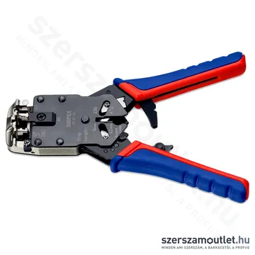 KNIPEX Krimpelő fogó Western-dugóhoz, barnított 200mm (97 51 12 SB)
