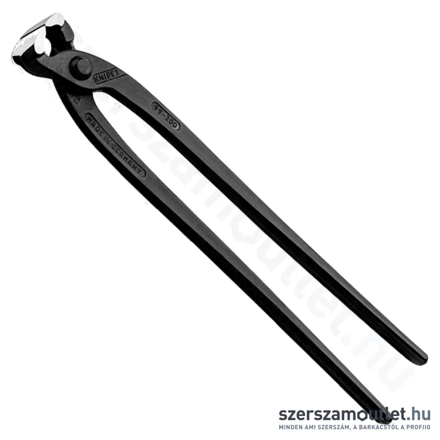 KNIPEX Betonszerelő fogó (rabitzfogó) feketére foszfátozott 300mm (99 00 300)