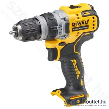 DEWALT DCD703NT-XJ XR Akkus fúró-csavarbehajtó, levehető tokmányú, koffer (12V) (Akku, töltő nélkül)