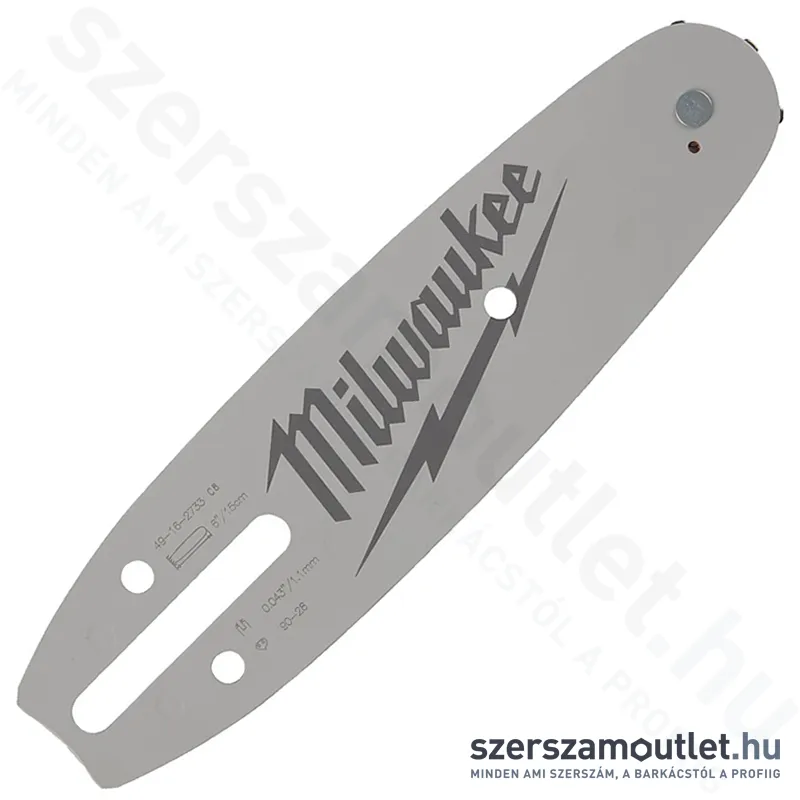 MILWAUKEE Láncvezető 15cm/6