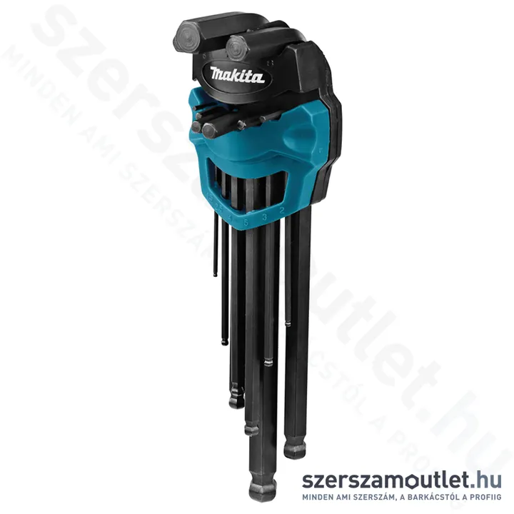 MAKITA Imbuszkulcs készlet gömbfejű 9 részes (1,5-10mm) (B-65894)