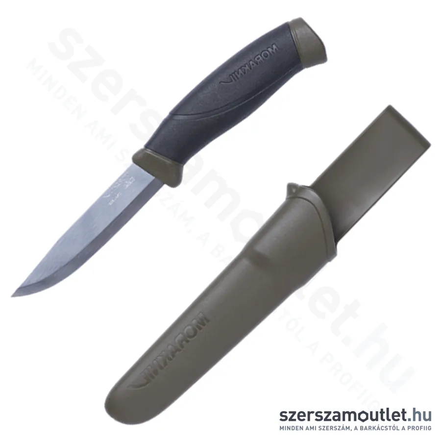 MORAKNIV COMPANION (S) kés tokkal (Katonai zöld) (M-11827)