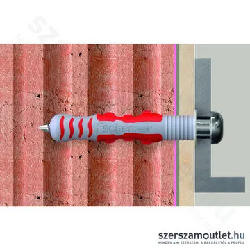 FISCHER DUOSEAL Tömítő dübel 8x48mm + lencsefejű csavar 6,0x70mm S PH TX30 A2 [25db/doboz] (557728)