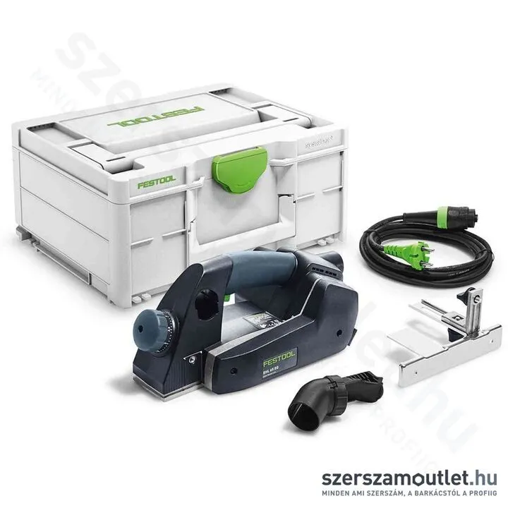 FESTOOL EHL 65 EQ-Plus Egykezes gyalu Systainer-ben (720W/65mm) (576247)