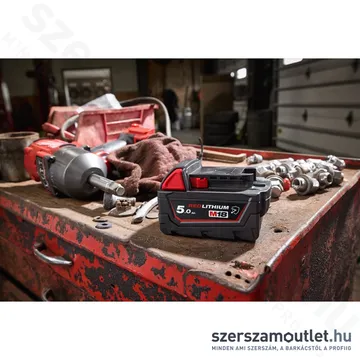 MILWAUKEE M18 B5-CR Vegyszerálló akkumulátor 5,0Ah/18V Li-ion (4932479265)