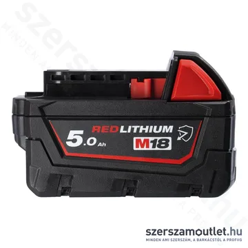 MILWAUKEE M18 B5-CR Vegyszerálló akkumulátor 5,0Ah/18V Li-ion (4932479265)