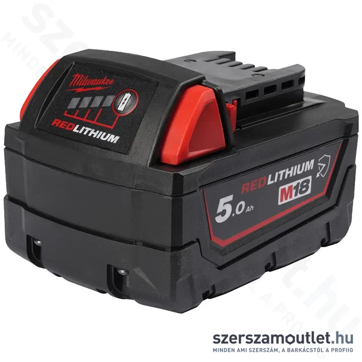 MILWAUKEE M18 B5-CR Vegyszerálló akkumulátor 5,0Ah/18V Li-ion (4932479265)