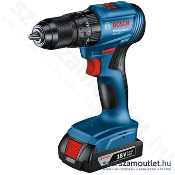 BOSCH GSB 185-LI Akkus ütvefúró-csavarozó kofferben (2x2,0Ah/18V) (06019K3100)
