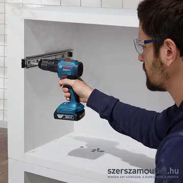 BOSCH GSB 185-LI Akkus ütvefúró-csavarozó kofferben (18V) (Akku és töltő nélkül!) (06019K3103)