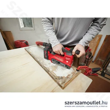 MILWAUKEE M18 FBTS75-552X Akkus szalagcsiszoló HD kofferben (2x5,5Ah/18V) (4933479615)