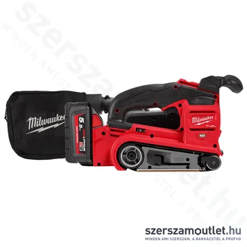MILWAUKEE M18 FBTS75-552X Akkus szalagcsiszoló HD kofferben (2x5,5Ah/18V) (4933479615)