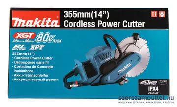 MAKITA CE001GZ gyorsdaraboló 355mm (40V) XGT BL (Akku és töltő nélkül)