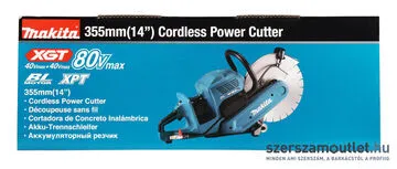 MAKITA CE001GZ gyorsdaraboló 355mm (40V) XGT BL (Akku és töltő nélkül)